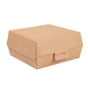 Concha Carto Nano-Micro Kraft para Hamburguer 150x140x60mm 10x50 un