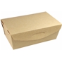 Caixa Estanque Kraft+PE para Hamburguer e Batatas 10x20 un