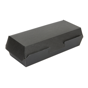 Caixa em Nano-Micro  Tipo Concha Preto para Panini 265x122x70mm 6x50un