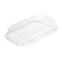 Tampa para Bandeja Kraft de Sushi 160x91x32mm 16x50 un