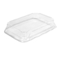 Tampa para Bandeja Kraft de Sushi 165x115x32mm 12x50 un