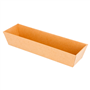 Barqueta de Carto Kraft Laminado 180x55x35mm 20x50 un
