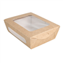 Embalagem com Janela Salada Rectangular 700ml 160/140x120/100x50mm Caixa 200