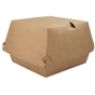 Concha Cartolina Kraft para Hamburguer 90x92mm 6x90 un