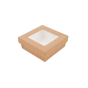 Embalagem Estanque + Tampa com janela OPP 120x120x50mm 10x25un