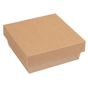 Embalagem Estanque + Tampa com janela separada 120x120x50mm 10x25un