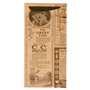Saqueta Talheres Kraft Verjurado Times 112x225mm + Guardanapo Tissue 2 folhas 330x400mm 400 un