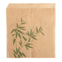 Saqueta Papel Aberta em 2 Lados Antigordura 130x140mm Burger - Feel Green 1000 un