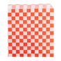 Saqueta Papel Aberta em 2 Lados Antigordura 130x140mm Burger - Fitipaldi Vermelho 1000 un