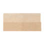 Saqueta Papel Aberta em 2 Lados Antigordura 350x170/90mm Kraft 500 un