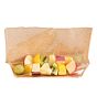 Saqueta de Papel Kraft Castanho + PP com Janela Turtle Pack 270x150x40mm 100 un