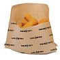 Saqueta de Papel Kraft Castanho Delicious + LD Kangoo Pack 210x170/110x30mm 100 un