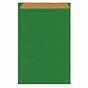 Saqueta Papel Kraft Natural Verjurado Verde 260+90x380mm 250 un