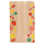 Saqueta Papel Kraft para 0,5kg Frutas 140+90x220mm 500 un