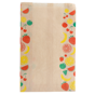 Saqueta Papel Kraft para 1,5kg Frutas 190+80x300mm 250 un
