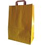 Saco Papel Amarelo com Asa Plana 450x150x490mm 200un