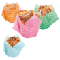Cpsula Tulipa em Papel Cores Sortidas para Muffin 175x175mm 6x150 un