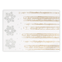 Toalhete de Papel 310x430mm com Impresso Snow 4x500 un