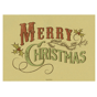 Toalhete de Papel reciclado 310x430mm com Impresso Merry Christmas 4x500 un
