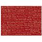 Toalhete de Papel Kraft 310x430mm com Impresso Merry Christmas Bordeaux 4x500 un