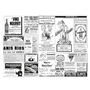 Toalhete de Papel 310x430mm com Impresso Jornal 2000 un