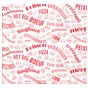 Papel para Hamburguer 330x350mm - Vermelho 1000un