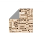Papel Anti-Gordura com Aluminio 310x310mm Parole Natural 1000un