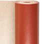 Papel de embrulho Kraft Natural 60g/m2 0,7x100m Vermelho 1 rolo