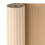 Papel de embrulho Kraft Natural 60g/m2 0,7x50m Abetos Branco 1 rolo
