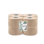 Rolo de papel Seca Mos Tissue Reciclado Natural 2 Folhas 150m 200x350mm Autocut 8 un