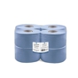 Rolo de papel Seca Mos Tissue Reciclado Azul 2 Folhas 150m 200x350mm Autocut 8 un
