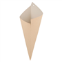 Cone de Papel Embrulho Branco+Natural 600g 1000 Un