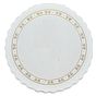 Naperon Parafinado Branco Circular 280 mm 100 un