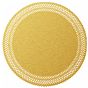 Naperon em Papel Rendado Dourado Circular 210 mm 250 un