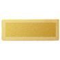 Naperon em Papel Dourado Rendado Rectangular 580x210mm 100 un