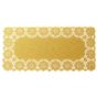 Naperon em Papel Dourado Rendado Rectangular 500x240mm 100 un