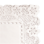 Naperon Papel Antigordura Branco Rectangular 450x360mm 250 un