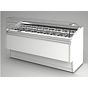 Vitrine para Gelado ItalProget Smile Vidro Direito 12 Base