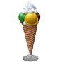 Cone com 3 bolas e Soft (AxD) 2050x750mm