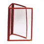Menu Americano A4 230x317mm 3 corpos 6 pginas PVC Bordeaux