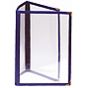 Menu Americano A4 230x317mm 3 corpos 6 pginas PVC Azul
