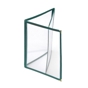 Menu Americano A5 150x215mm 3 corpos 6 pginas PVC Verde