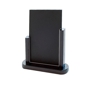 Quadro / Cartaz de Mesa 240x285mm Madeira Preto