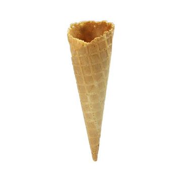 Cone de Baunilha Royal Artesano 129x42mm em Bandeja de Carto Retractilizada 672un