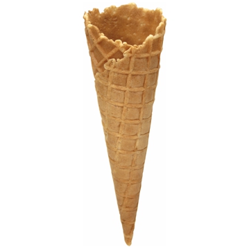 Cone de Baunilha Royal Artesano 148x47mm em Bandeja de Carto Retractilizada 525un
