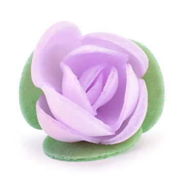 Flor Rosa de Oblea Fucsia 30mm 180 un