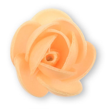 Flor Rosa Flavia de Oblea Laranja 40mm 200 un