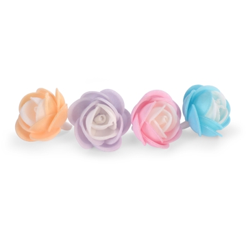 Flor de Oblea Magnolia 4 cores 40mm 100 un