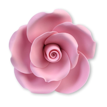 Conjunto de rosas de color Rosa en azcar Modecor, 17 uds