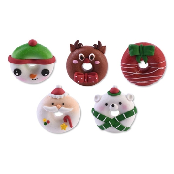 Bonecos de Acar - Christmas Doughnuts 30 un